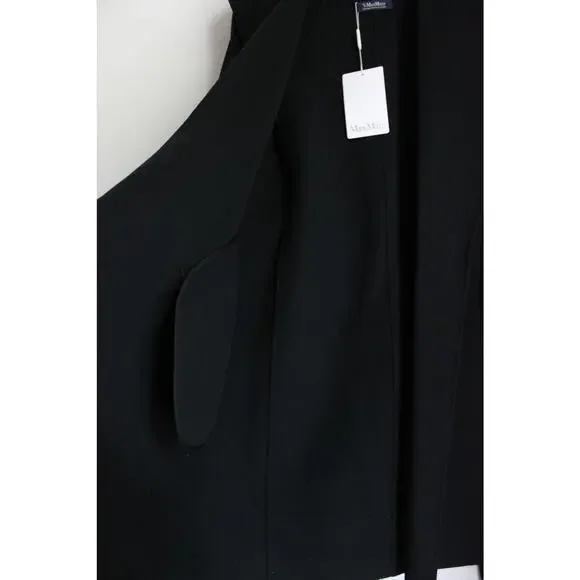 'S Max Mara belted virgin-wool coat, Black, Size 0 - Picture 3 of 10